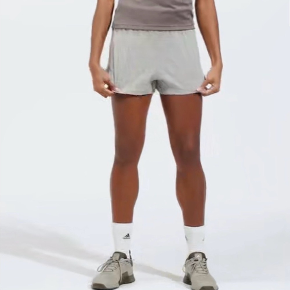 ⭐️ NWT Women's Adidas Gray Athletic Shorts 3” inseam